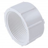 CAPUCHON FILETÉ PVC BLANC - 2" (FNPT)