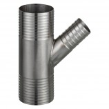 RACCORD INOX "Y" - 2'' (SURDIM) X 3/4" (INS X INS)