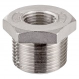REDUCER MALE/FEMALE THREADED SS 316 - 1" X 1/2" (MNPT X FNPT)