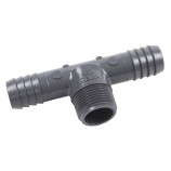 ADAPTATEUR EN "T" INSERTION FILETÉ MÂLE PVC - 1 1/2" (INS X INS X MNPT)