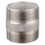 MAMELON CÉDULE 40 FILETÉ MÂLE INOX 316 - 1 1/2" X 2 1/2" (MNPT X MNPT)