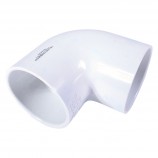 ELBOW 90° SOC WHITE PVC - 1"