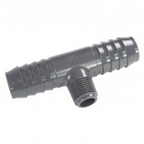 ADAPTATEUR EN "T" RÉDUIT INSERTION FILETÉ MÂLE PVC - 1" X 1/2" (INS X INS X MNPT)