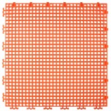TUILE GRILLAGEE NERVURE 0.003" - 12" X 12" - ORANGE