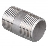 NIPPLE SCHEDULE 40 MALE THREADED SS 316 - 1 1/4" X 2" (MNPT X MNPT)