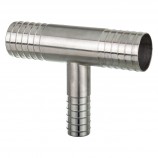 "T" SS FITTING - 3'' X 3" X 1" (INS X INS)