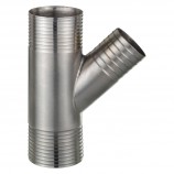 RACCORD INOX "Y" - 2" (SURDIM) X 1 1/2'' (INS X INS)