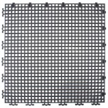 TUILE GRILLAGEE NERVURE 0.008" - 12" X 12" - CHARCOAL