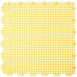 RIBBED 0.008" GRID TILE - 12" X 12" - YELLOW