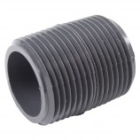 MAMELON FILETÉ MÂLE PVC - 1" X FERMÉ (MNPT X MNPT)