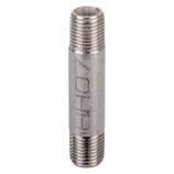 MAMELON CÉDULE 40 FILETÉ MÂLE INOX 316 - 1/2" X 2 1/2" (MNPT X MNPT)