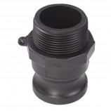 CAMLOCK ADAPTER POLYPROPYLENE - PART F - 1 1/2"