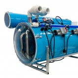 REL.POMPE SUB.HORIZ. - 18 000 ENT - 18"X48" - COLL.6"X52" - ENT 15X1 1/4" - FLOTTE-2X50GPM-SYST.LAV.