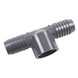 ADAPTATEUR EN "T" RÉDUIT INSERTION FILETÉ FEMELLE PVC - 1 1/2" X 1/2" (INS X INS X FNPT)