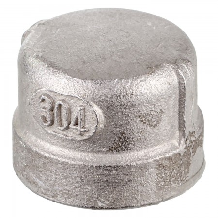 CAPUCHON FILETÉ FEMELLE INOX 316 - 1/2" (FNPT)