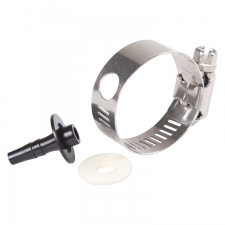 STRAIGHT TUBING SADDLE 3/16" - FOR 1 1/2" MAINLINE (10UN/PKG)