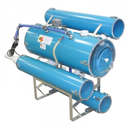 REL.POMPE SUB.HORIZ. - 8000 ENT - 12"X36" - COLL.6"X36" - ENT 8X1 1/4" - SONDES - 2X30GPM-SYST.LAV.