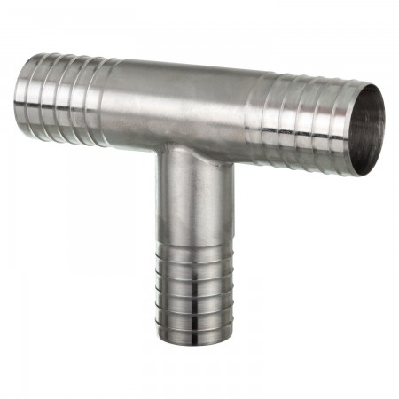 RACCORD INOX "T" - 1 1/2'' X 1 1/2" X 1 1/4'' (INS X INS)