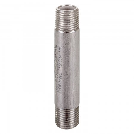 NIPPLE SCHEDULE 40 MALE THREADED SS 316 - 3/8" X 3" (MNPT X MNPT)
