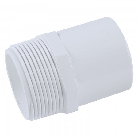 ADAPTATEUR FILETÉ SPIGOT PVC BLANC - 2" (MNPT X SPIG)