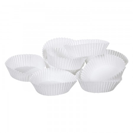 COUPE EN PAPIER 1 3/4" BLANCHE (2500/PQT)