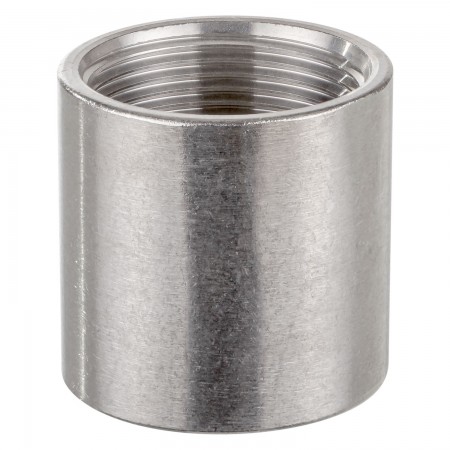 RACCORD DROIT FILETÉ FEMELLE INOX 316 - 1 1/2" (FNPT X FNPT)