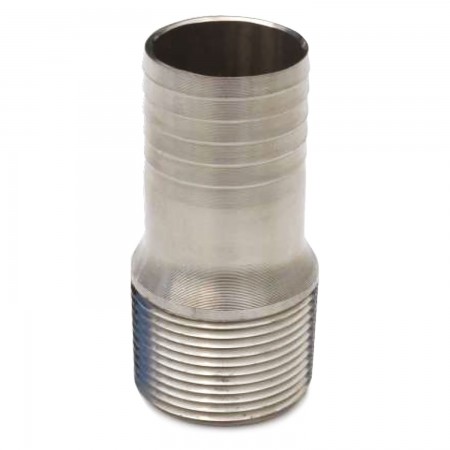 THREADED ADAPTER SS - 1" X 3/4" (MNPT X INS)