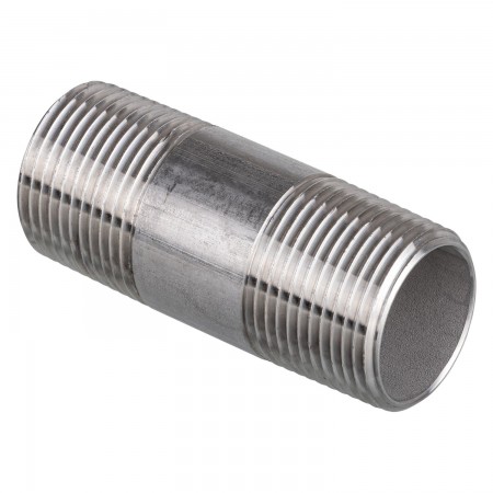 NIPPLE SCHEDULE 40 MALE THREADED SS 316 - 3/4" X 3" (MNPT X MNPT)