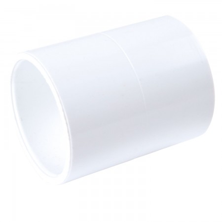 MANCHON COLLÉ PVC BLANC - 1" (COL X COL)