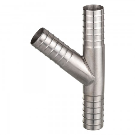 RACCORD INOX "Y" - 1/2'' X 1/2'' (INS X INS)
