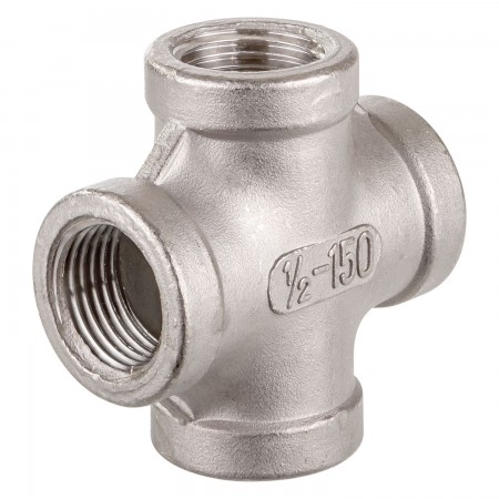 CROSS FEMALE THREADED SS 316 - 3/4" (FNPT)