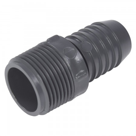 ADAPTER MALE INSERT PVC - 1 1/4" (MNPT X INS)