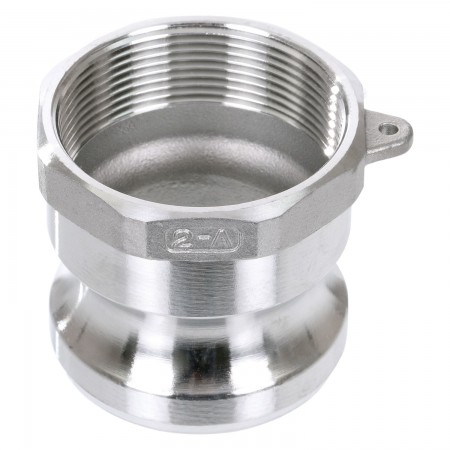 CAMLOCK ADAPTER STAINLESS STEEL - PART A - 1"