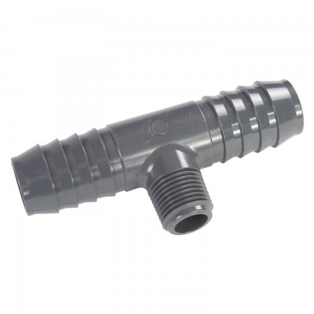 ADAPTATEUR EN "T" RÉDUIT INSERTION FILETÉ MÂLE PVC - 1" X 1/2" (INS X INS X MNPT)