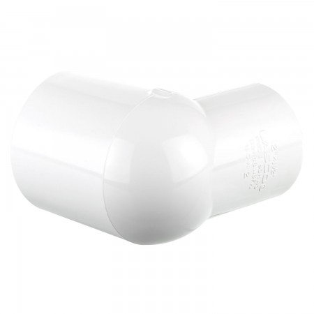 COUDE 90° RÉDUIT COLLÉ FILETÉ FEMELLE PVC BLANC - 2" X 1 1/4" (COL X FNPT)