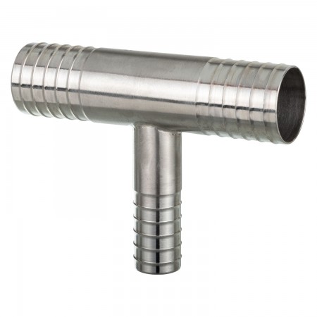 RACCORD INOX "T" - 1 1/2'' X 1 1/2'' X 1'' (INS X INS)