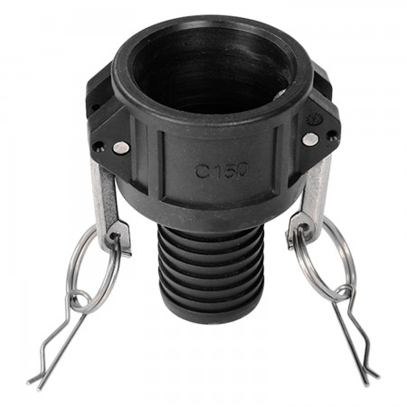 CAMLOCK ADAPTER POLYPROPYLENE - PART C - 1 1/2"