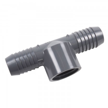 ADAPTATEUR EN "T" RÉDUIT INSERTION FILETÉ FEMELLE PVC - 1 1/4" X 1/2" (INS X INS X FNPT)