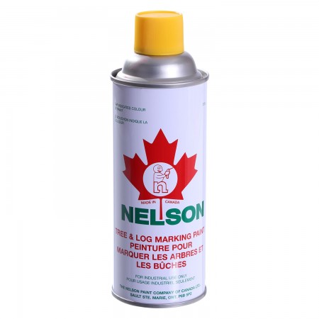 CANETTE PEINTURE DE MARQUAGE - NELSON - JAUNE FLUORESCENT - 375G